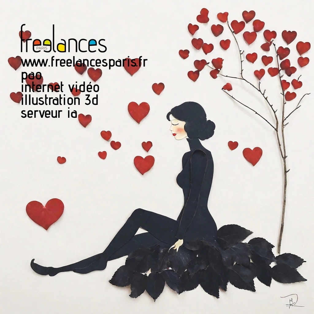 Pao mise en page internet vidéo illustration 3d serveur IA générative AI freelance paris studio de création magazines yroan9d0